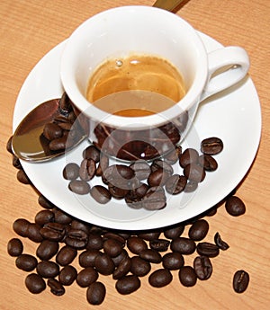 Italian espresso coffee