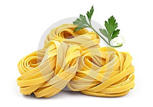 Italian fettuccine pasta