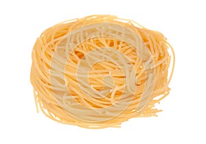Italian fettuccine spaghetti