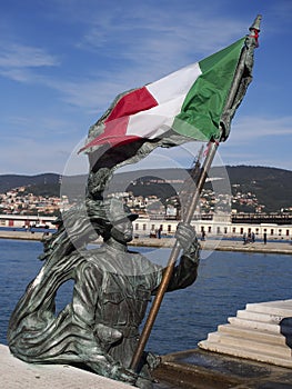 The italian flag