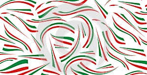 Italian flag textured background. pattern