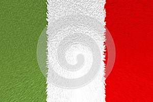 Italian flag, tricolor, symbol of Italian statehood