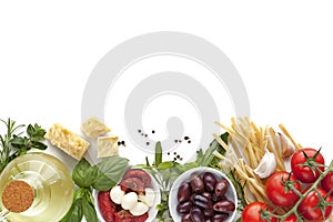 Italian Food Background photo