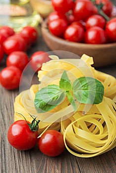 Italian food cooking ingredients