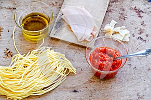 Italian Food ingredients