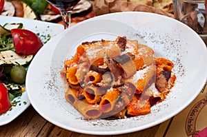 Italština jídlo těstoviny jídlo 