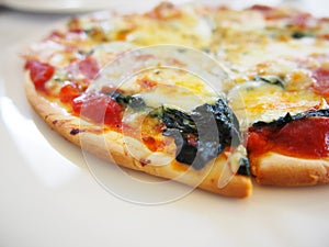 Italian food pizza