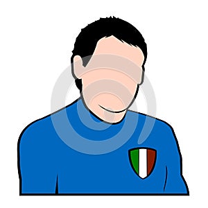 Italian football player photo