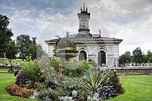 Italian Garden in Kensington Gardens, London.