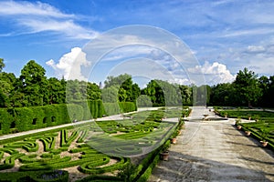 Italian gardens on the reggia di colorno - Parma - italy