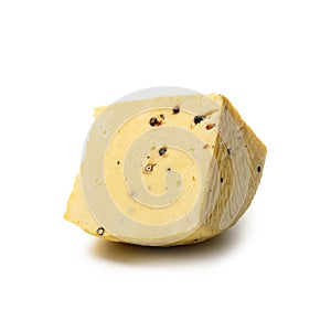 Italian Goat Cheese with Saffron `Piacentino Ennese` D.O.P. photo