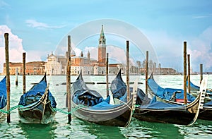 Italian Gondolas, Venice, Italy