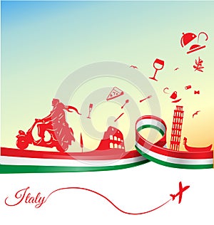 Italian holidays background