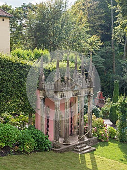 Italian inspired ornate building in Portmeirion