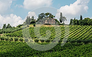 Italian landscape in Tuscany