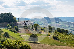 Italian landscape in Tuscany