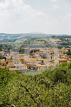 Italian landscape in Tuscany, Europe