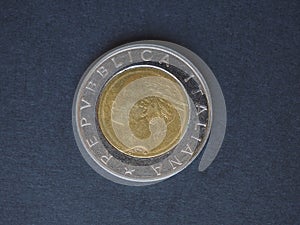 500 Italian Lira (ITL) coin