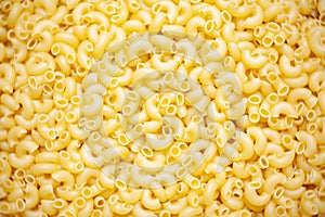 Italian macaroni pasta food background