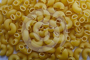 Italian Macaroni Pasta raw food