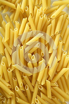 Italian macaroni pasta texture