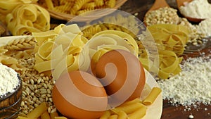 Italian Macaroni Pasta Uncooked