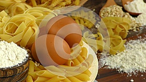 Italian Macaroni Pasta Uncooked