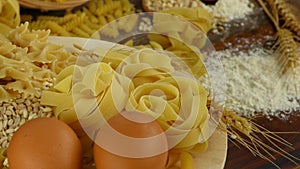 Italian Macaroni Pasta Uncooked