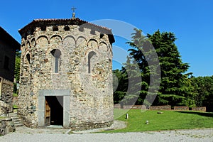 Italian medieval baptistry