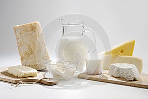 Italian milk products photo