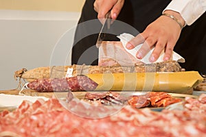 Italian mixed cold cuts