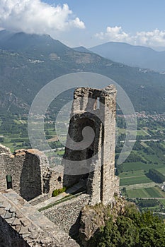 Italian monastery Sacra of St. Michel Pedmont