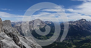 Italian mountains in full beauty. Dolomiti