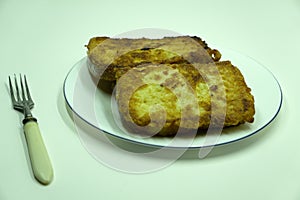 Italian mozzarella in carrozza french cereal lunch photo