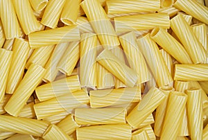 The Italian noodles Tortiglioni