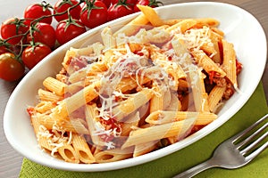 Italian pasta photo