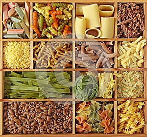 Italian pasta collection