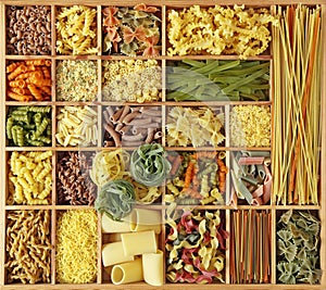 Italian pasta collection