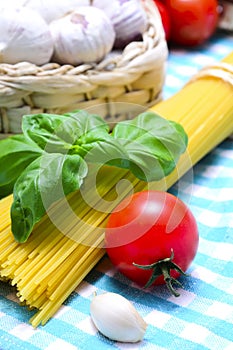 Italian pasta ingredients