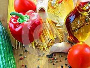 Italian Pasta ingredients