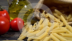 Italian pasta ingredients