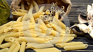 Italian pasta ingredients