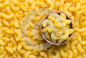 Italian pasta macaroni