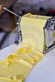 italian pasta making