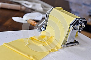 italian pasta making