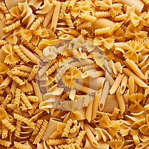 Italian pasta texture background