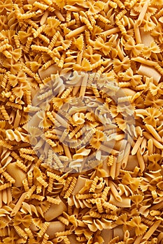 Italian pasta texture background