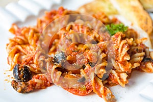 Italian Pasta with Tomato Sauce