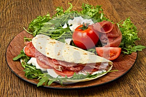 Italian piadina