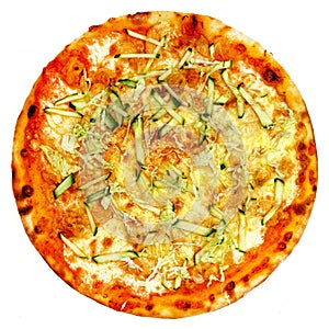 Italian pizza isolated